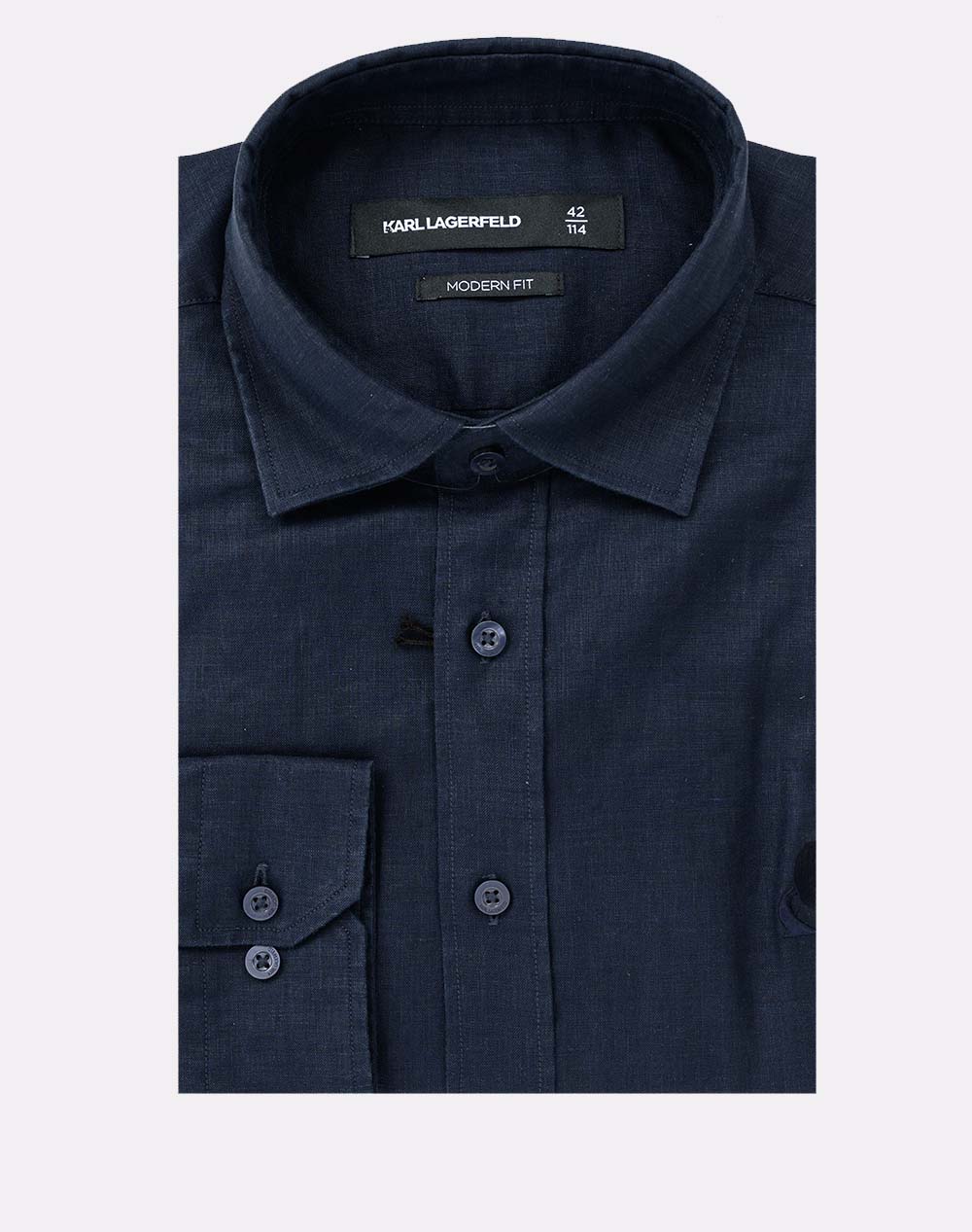 KARL LAGERFELD SHIRT MODERN FIT 605084-562791-690 DarkBlue