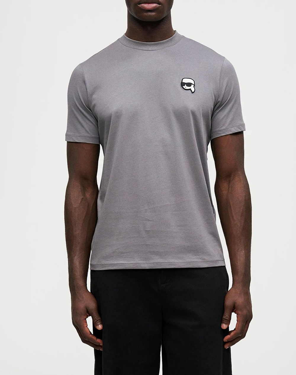KARL LAGERFELD T-SHIRT CREWNECK 755710-561224-940 Gray