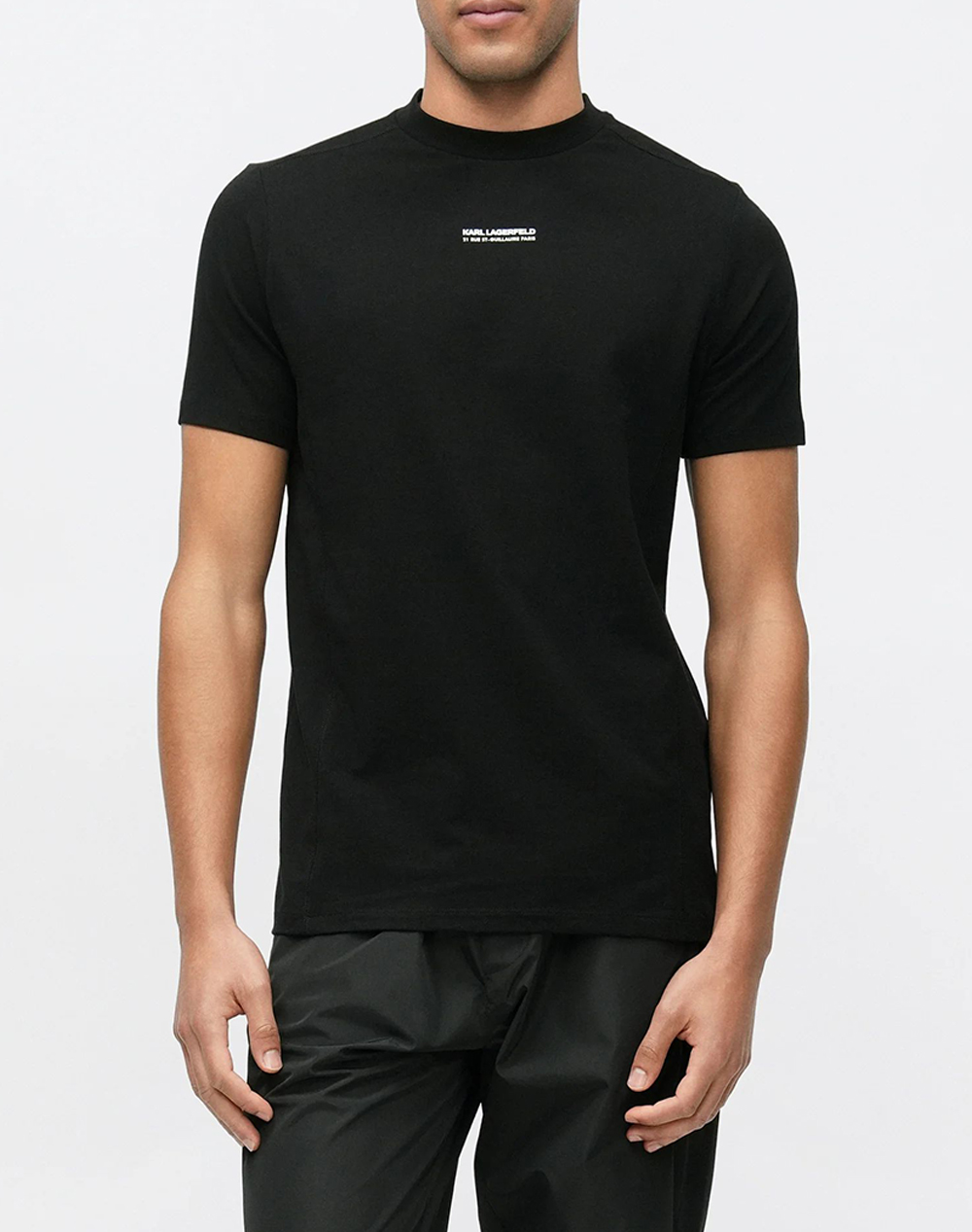 KARL LAGERFELD T-SHIRT CREWNECK 755042-561221-990 Black