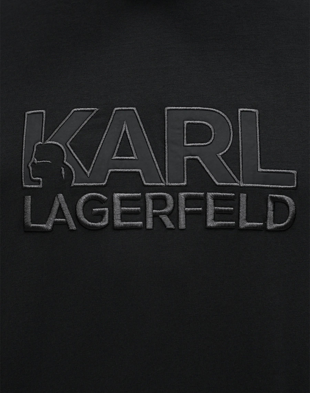 Karl Lagerfeld T-Shirt Crewneck 755035-562221-690 Darkblue ανδρικά ρούχα μπλούζες Politikos Shop Πολιτικός
