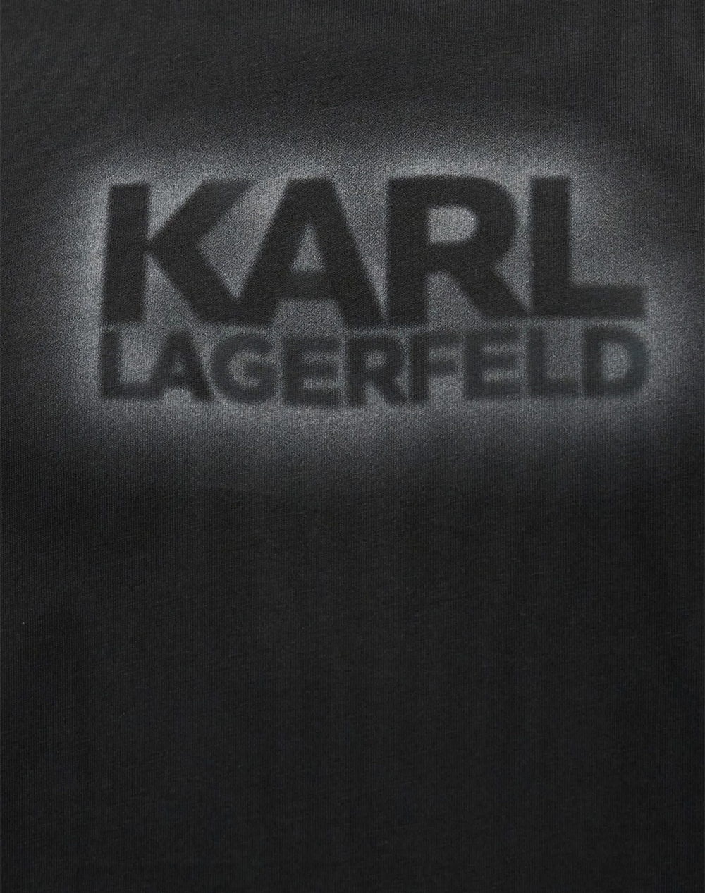 Karl Lagerfeld T-Shirt Crewneck 755060-562242-990 Black ανδρικά ρούχα μπλούζες Politikos Shop Πολιτικός