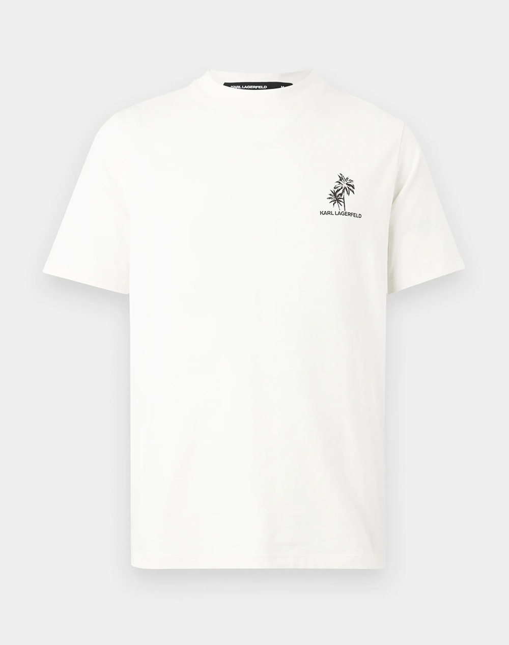 KARL LAGERFELD T-SHIRT CREWNECK 755041-562221-80 Ecru