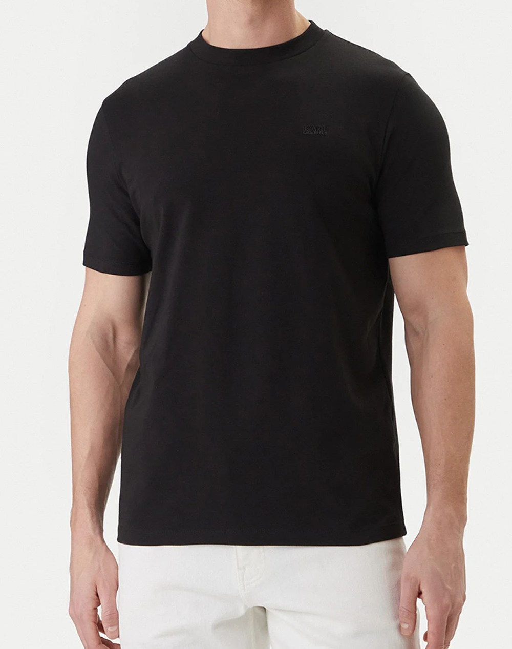 KARL LAGERFELD T-SHIRT CREWNECK 755034-562235-990 Black