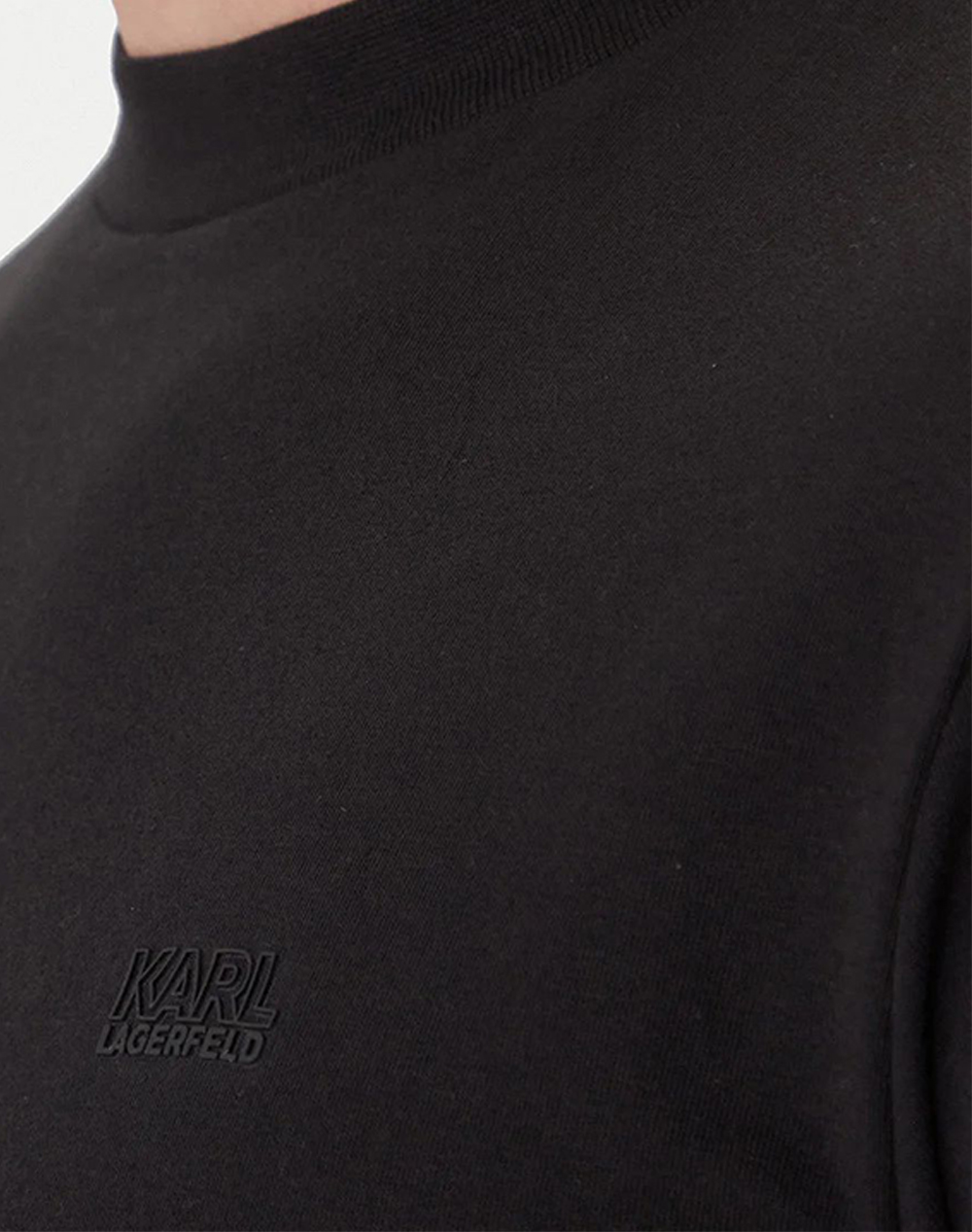 KARL LAGERFELD T-SHIRT CREWNECK 755034-562235-990 Black φωτογραφία