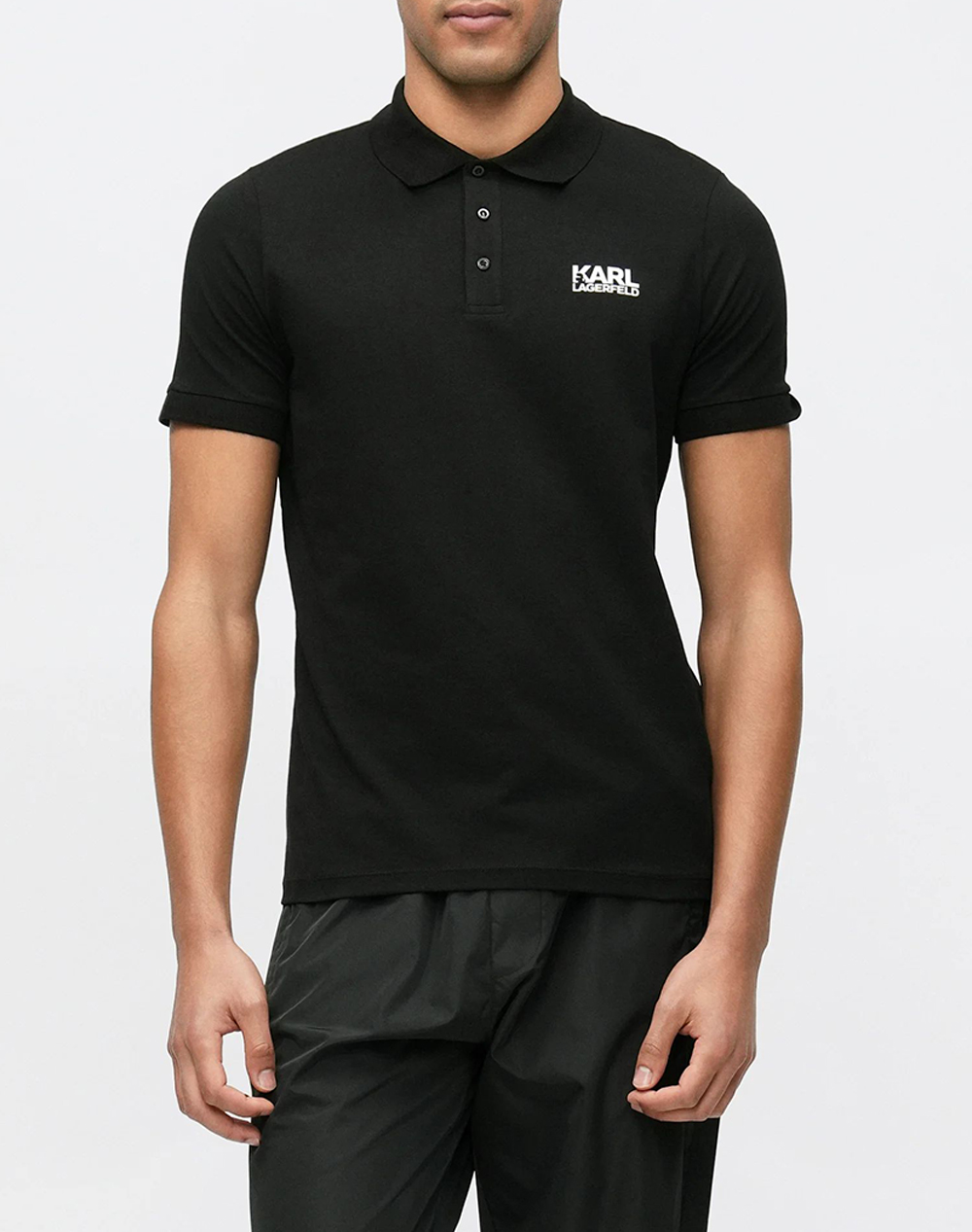 KARL LAGERFELD POLO 745780-561235-990 Black