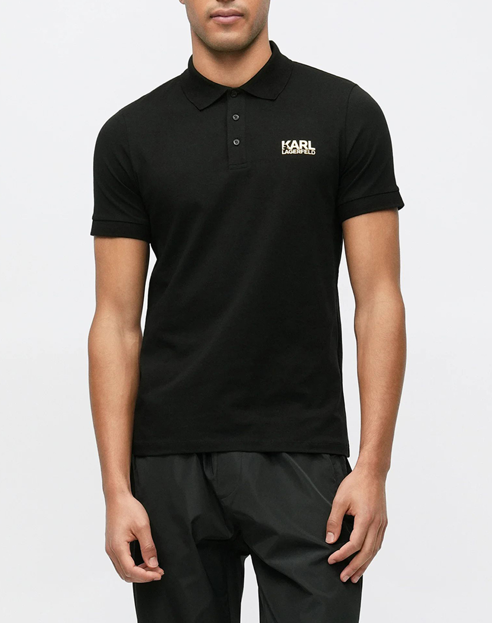 KARL LAGERFELD POLO 745780-561235-160 JetBlack
