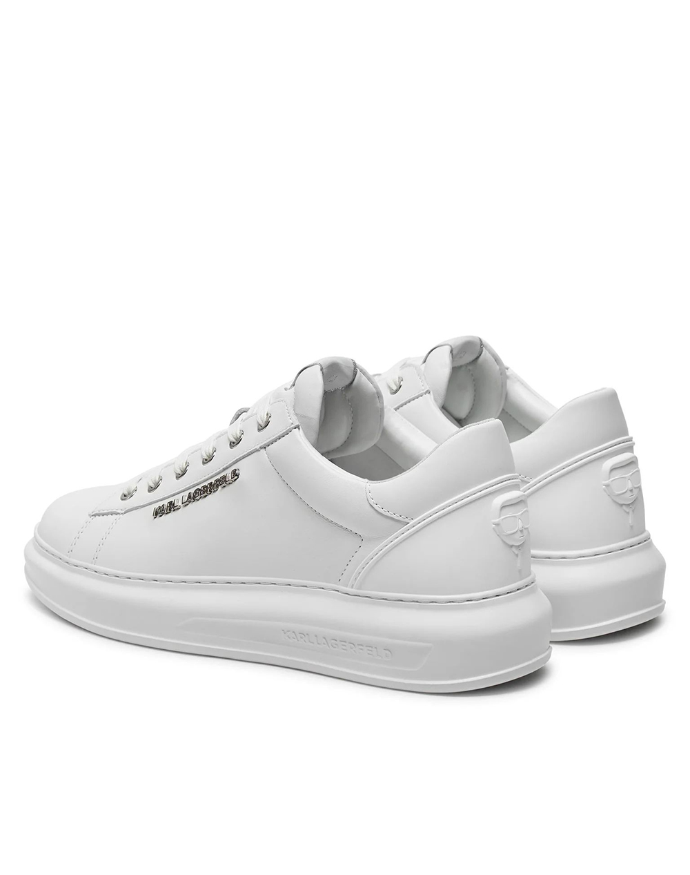 Karl Lagerfeld Kapri Mens Nft Kounter Rlf Kl52575N-01W White ανδρικά παπούτσια Sneakers Politikos Shop Πολιτικός