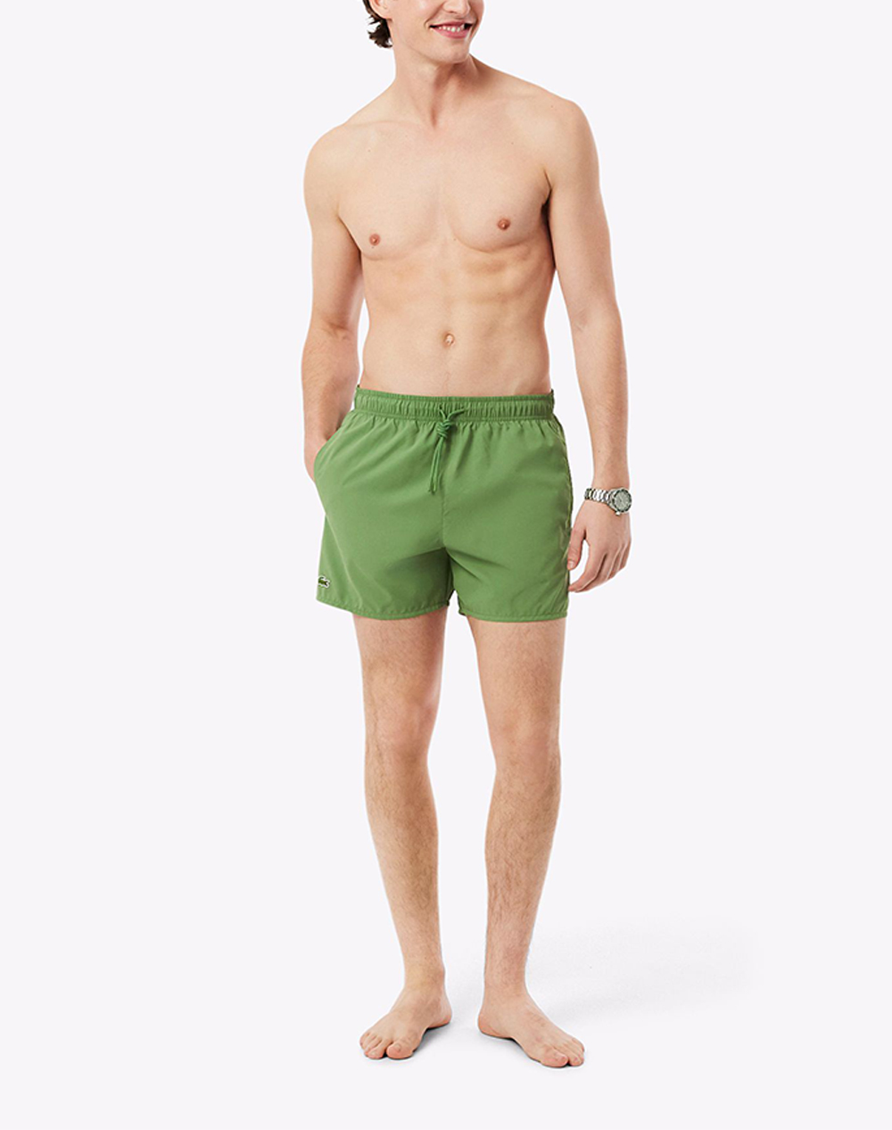 Lacoste Μαγιώ Swimsuit 3Mh6270- Lightgreen ανδρικά ρούχα μαγιό Σορτς Politikos Shop Πολιτικός