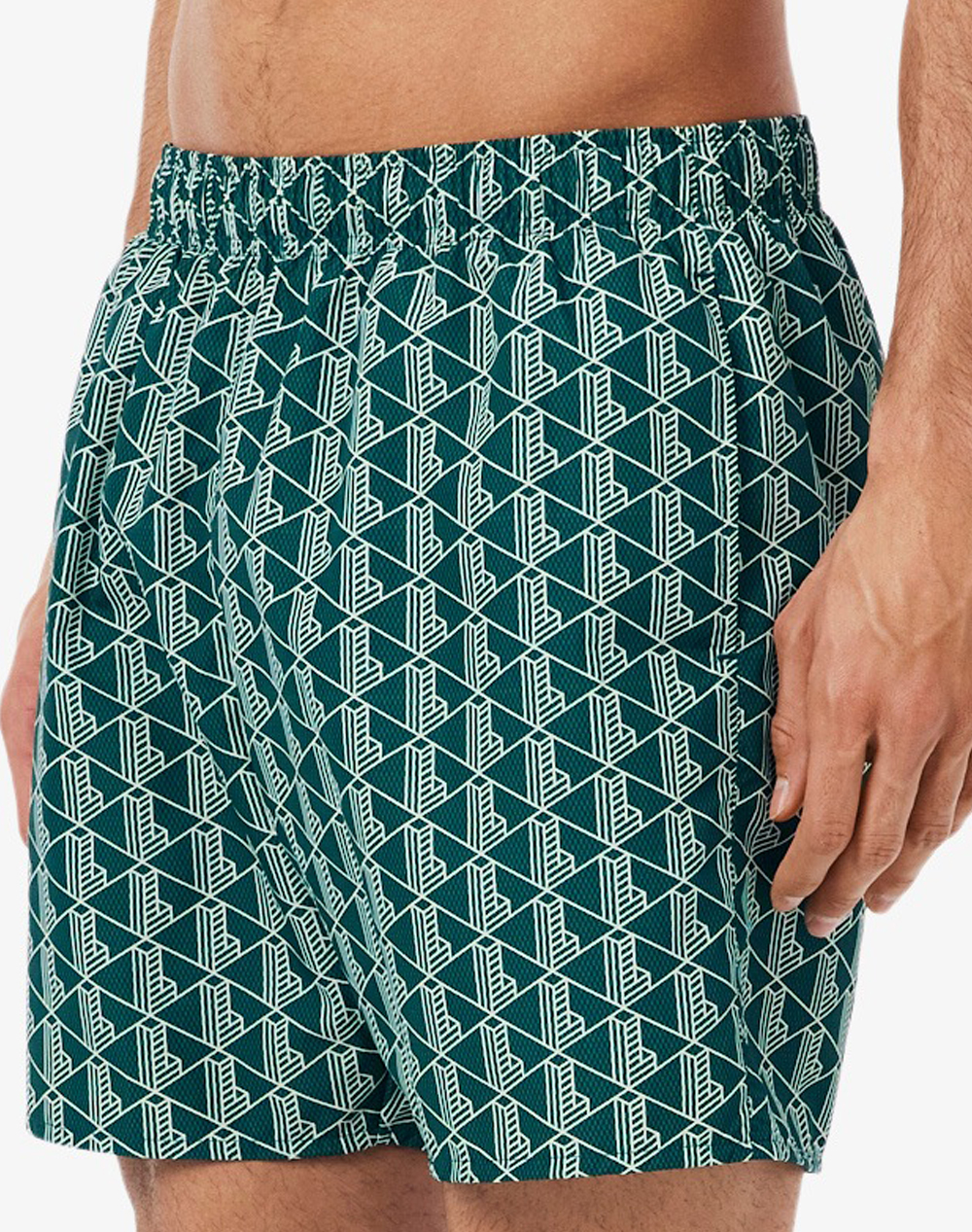 Lacoste Μαγιώ Swimwear 3Mh9086-D1R Mixed ανδρικά ρούχα μαγιό Σορτς Politikos Shop Πολιτικός
