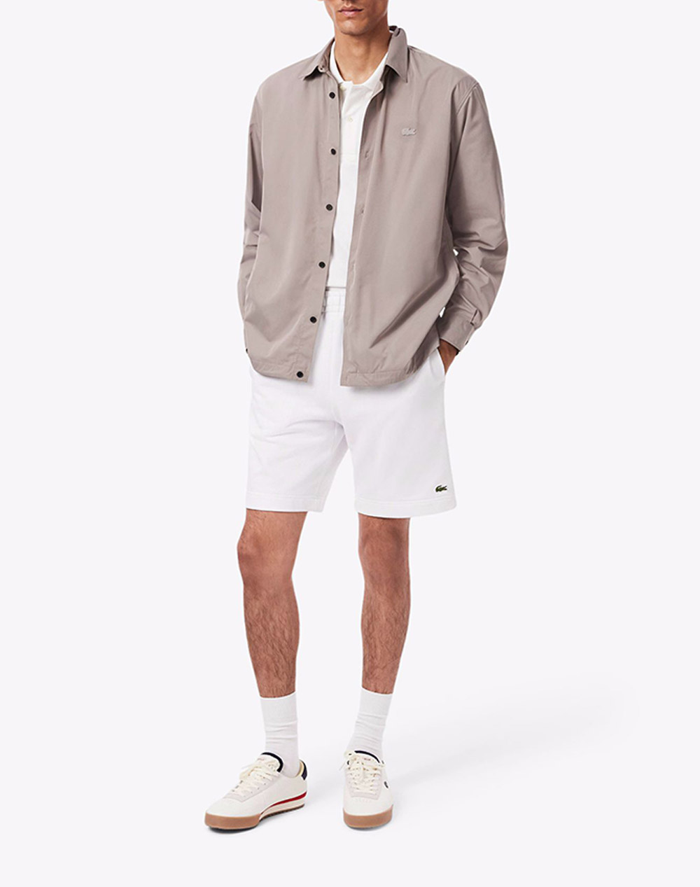 LACOSTE ΣΟΡΤΣ SHORTS 3GH9860-001 White φωτογραφία