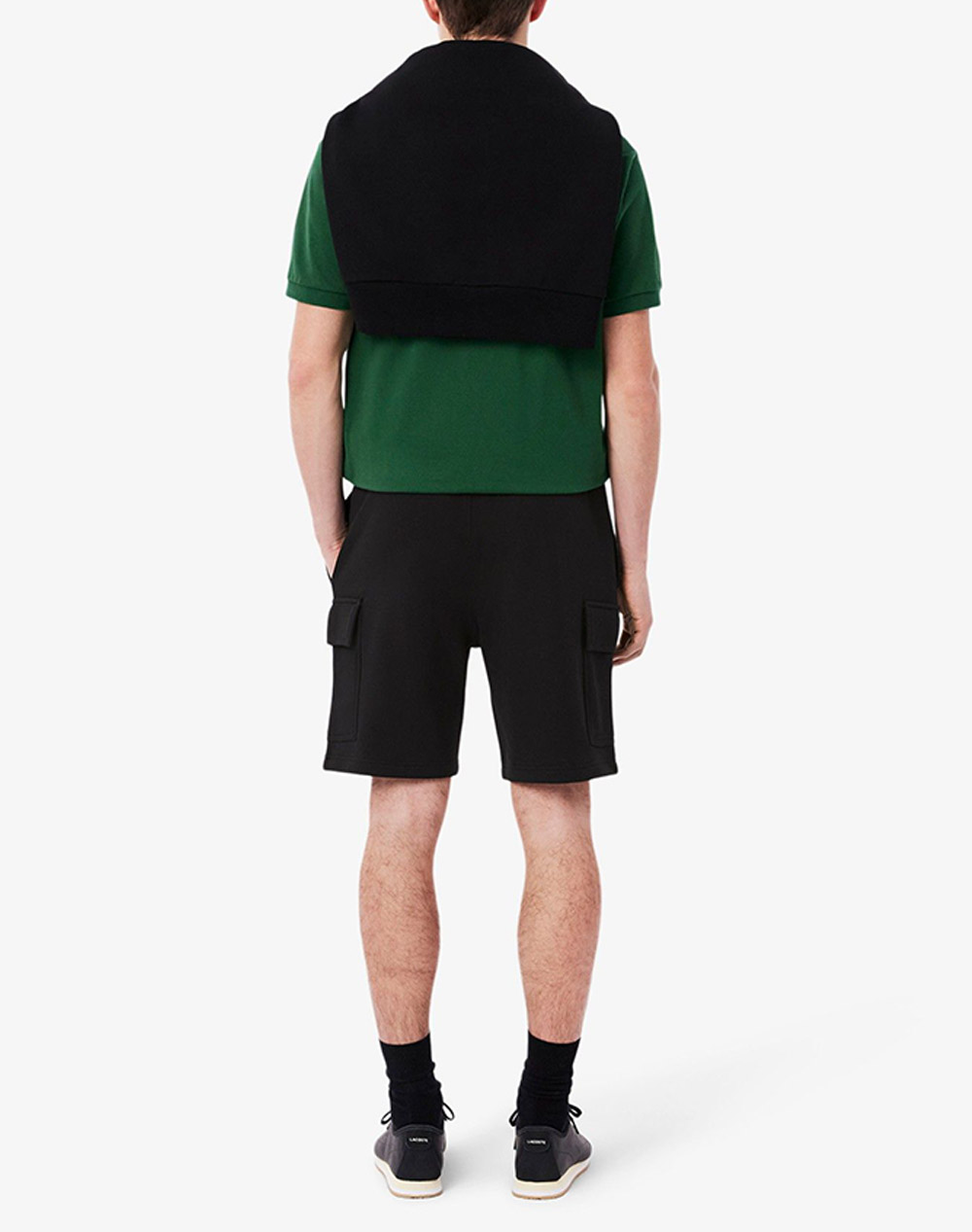 LACOSTE ΣΟΡΤΣ SHORTS 3GH9743-031 Black φωτογραφία