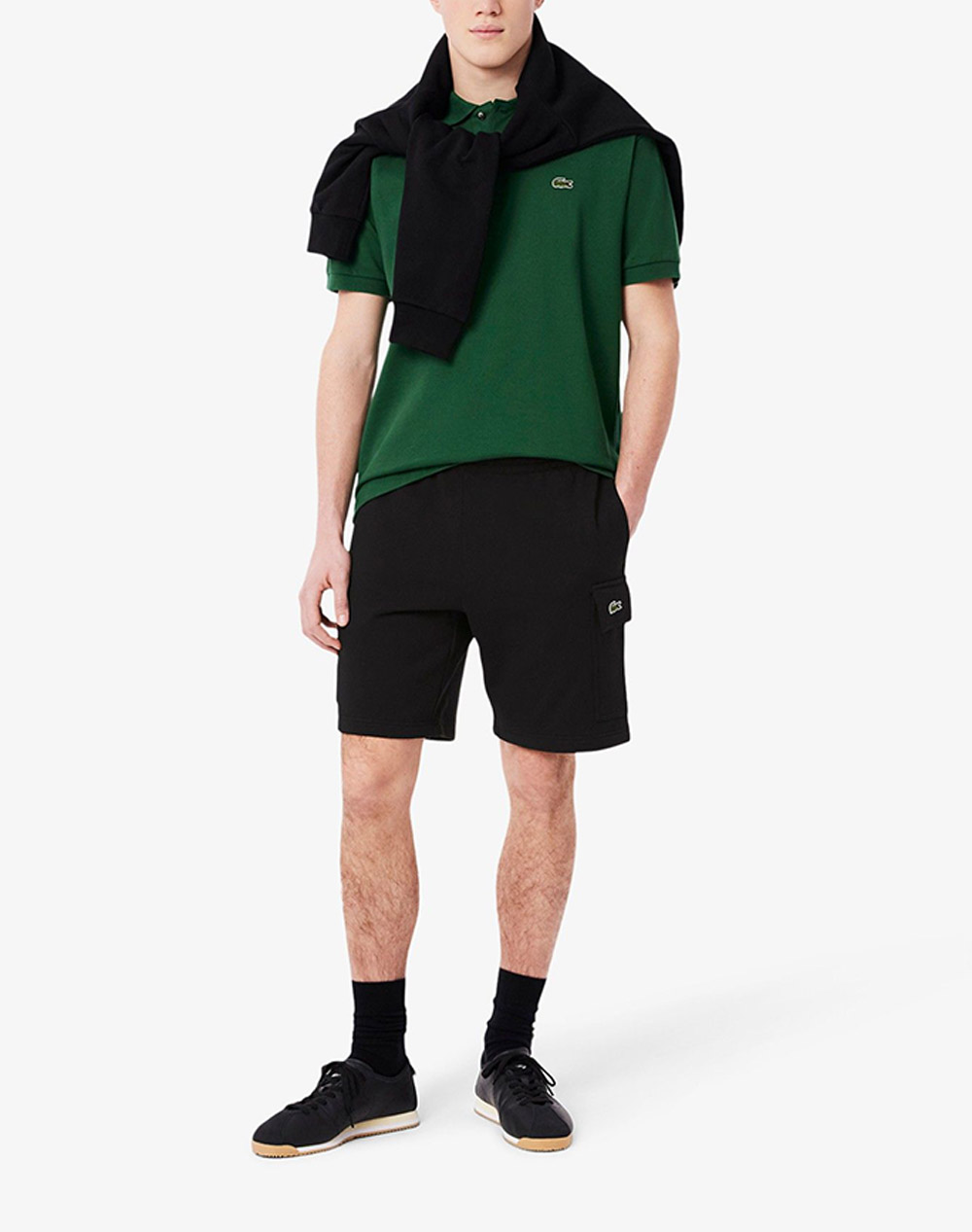 LACOSTE ΣΟΡΤΣ SHORTS 3GH9743-031 Black φωτογραφία