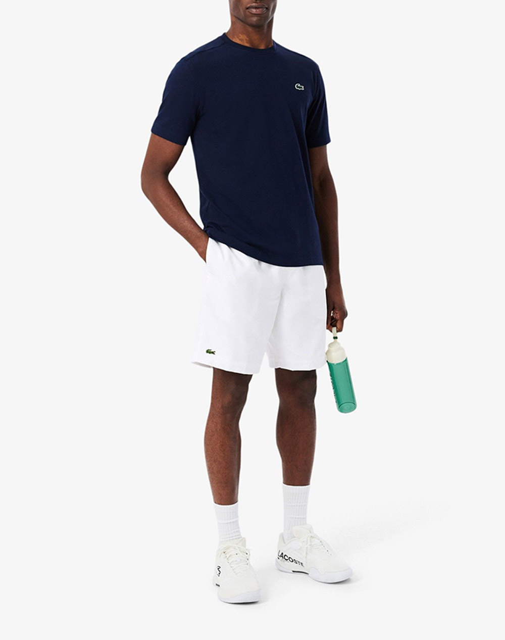 LACOSTE ΣΟΡΤΣ SHORT 3GH353T-001 White φωτογραφία