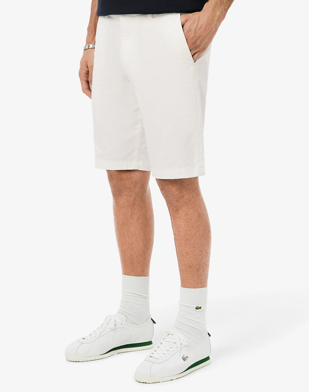 LACOSTE ΒΕΡΜΟΥΔΑ BERMUDAS 3FH2349-70V OffWhite φωτογραφία