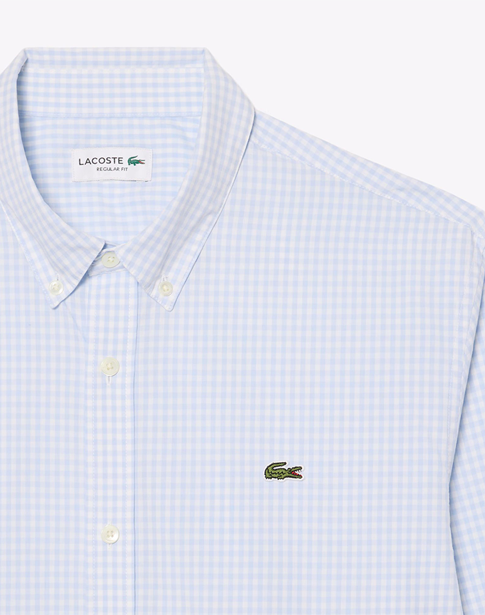 Lacoste Υποκαμισο Μμ Shirt Ls 3Ch2299-9Ar Lightblue ανδρικά ρούχα πουκάμισα Politikos Shop Πολιτικός