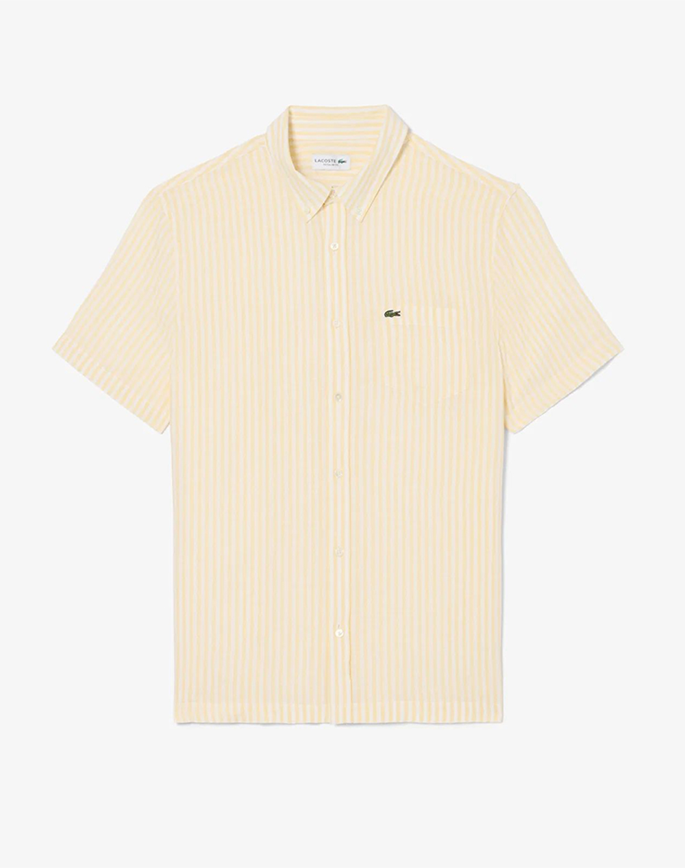 LACOSTE ΠΟΥΚΑΜΙΣΟ ΚΜ SHIRT SS 3CH8061-2AI LightYellow