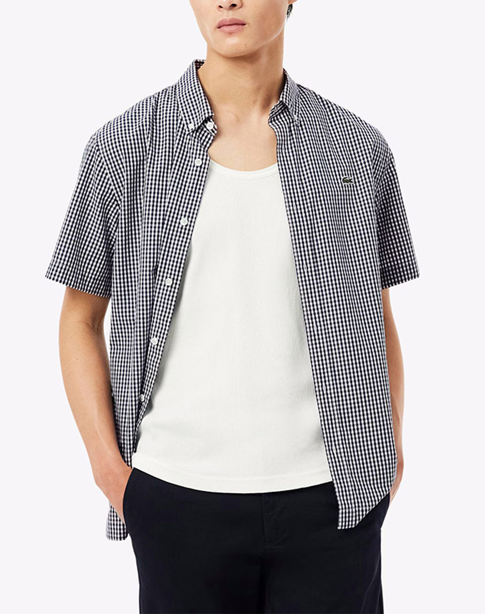 LACOSTE ΥΠΟΚΑΜΙΣΟ ΚΜ SHIRT SS 3CH2346-522 Multi