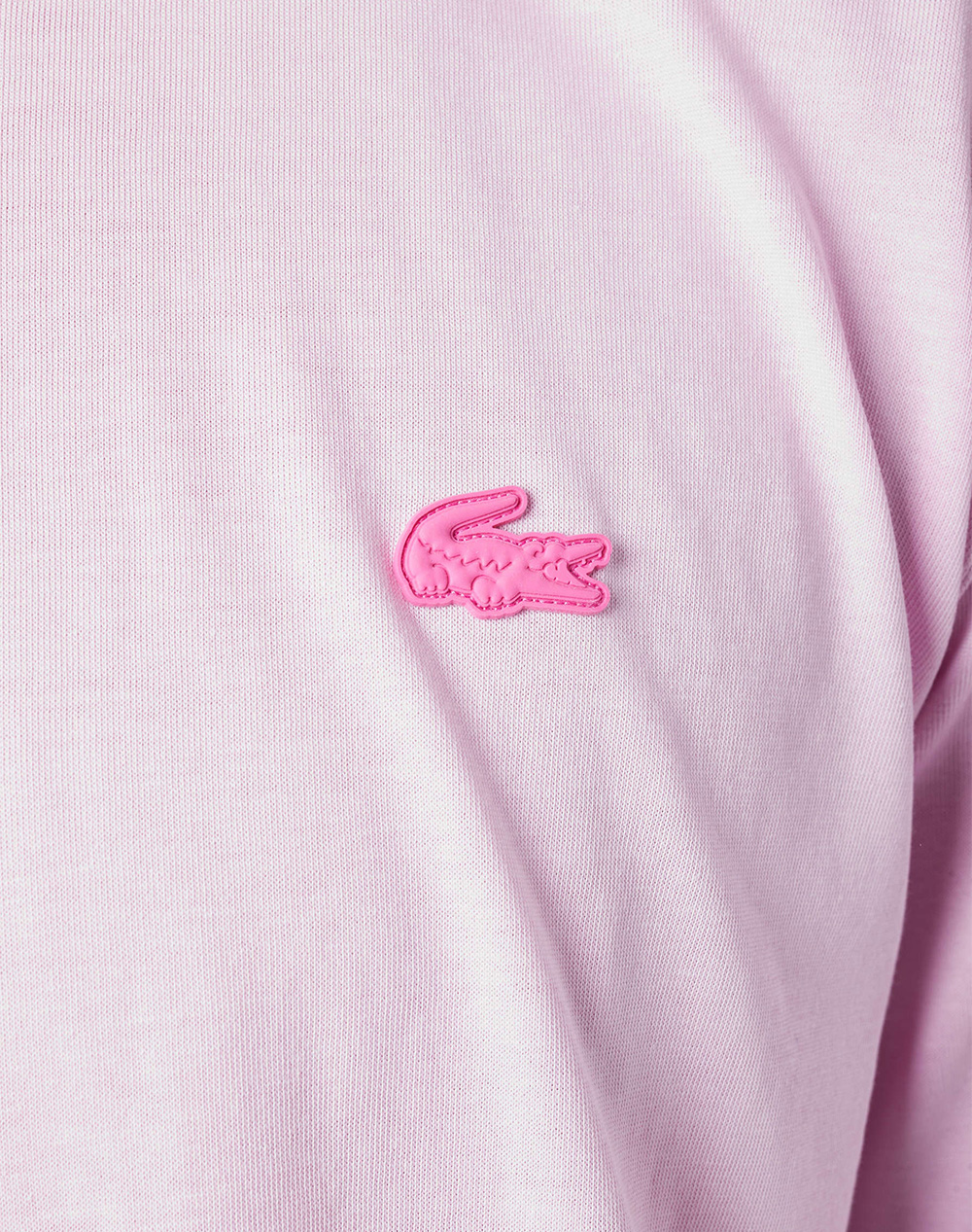 Lacoste Μπλούζα Κμ Tee-Shirt 3Th7618-Z4H Pink ανδρικά ρούχα μπλούζες T-Shirt Politikos Shop Πολιτικός