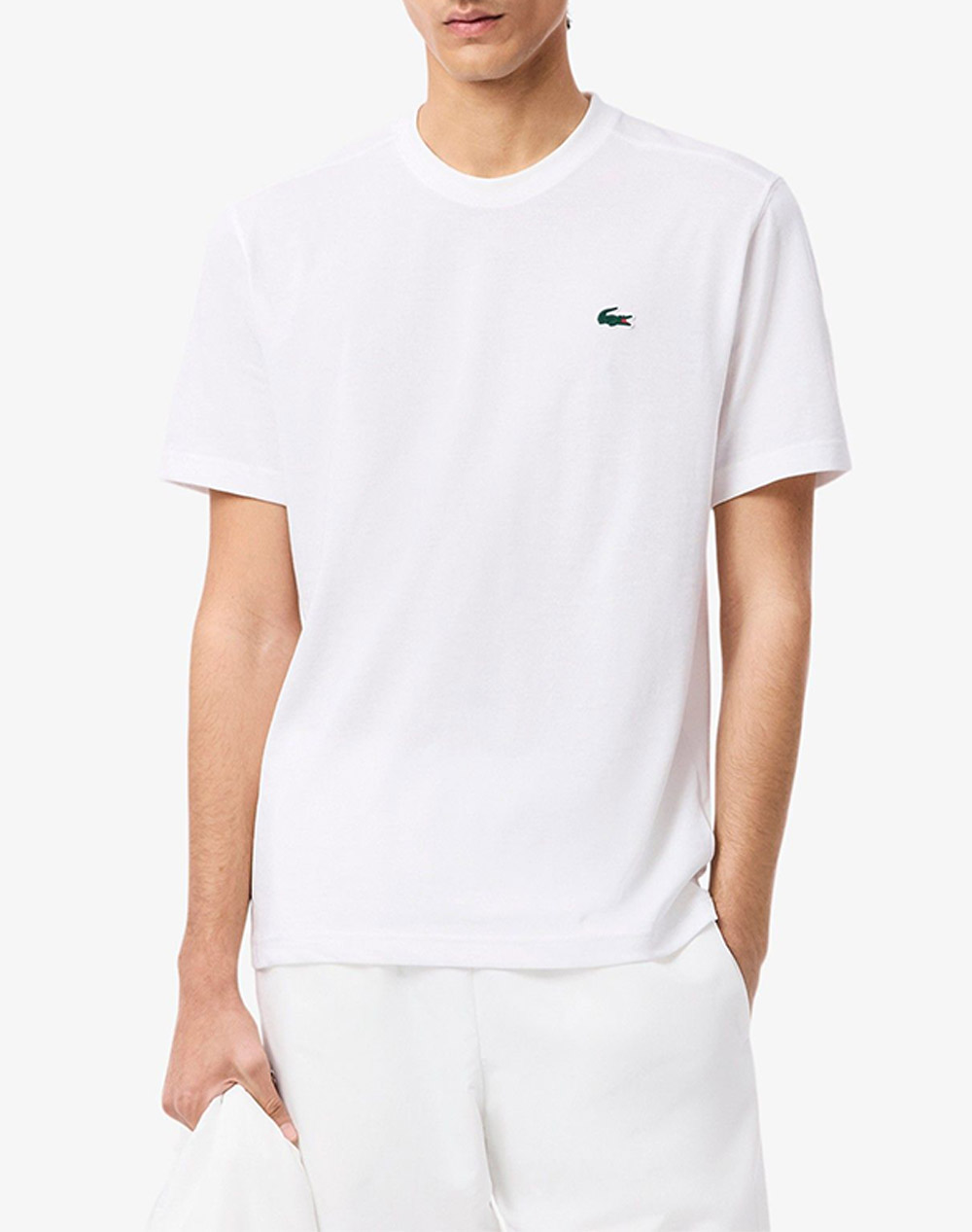 LACOSTE ΜΠΛΟΥΖΑ ΚΜ TEE-SHIRT 3TH7618-001 White