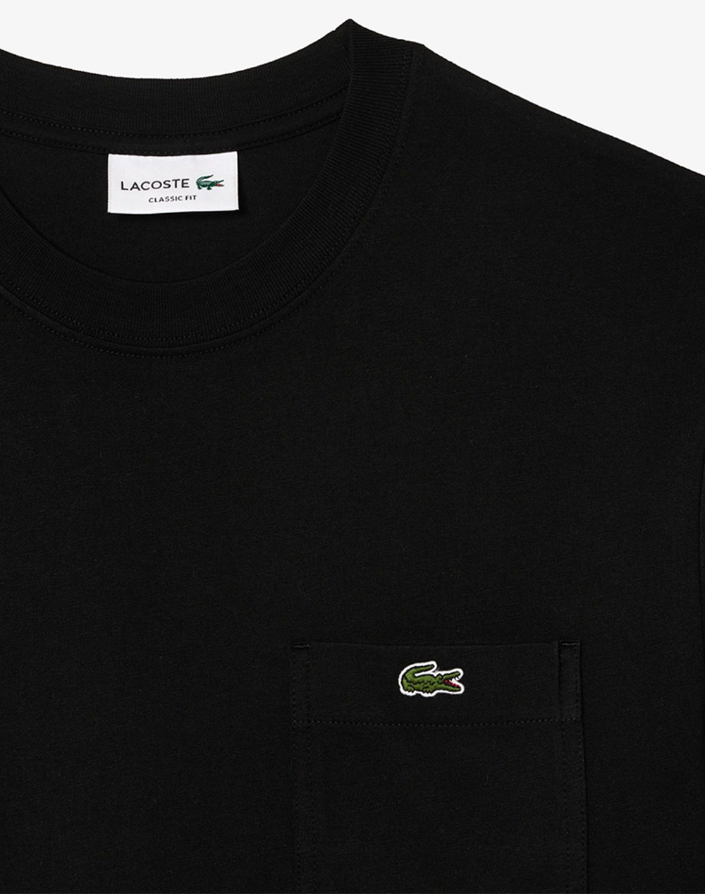 Lacoste Μπλούζα Κμ Tee-Shirt 3Th2827-031 Black ανδρικά ρούχα μπλούζες T-Shirt Politikos Shop Πολιτικός