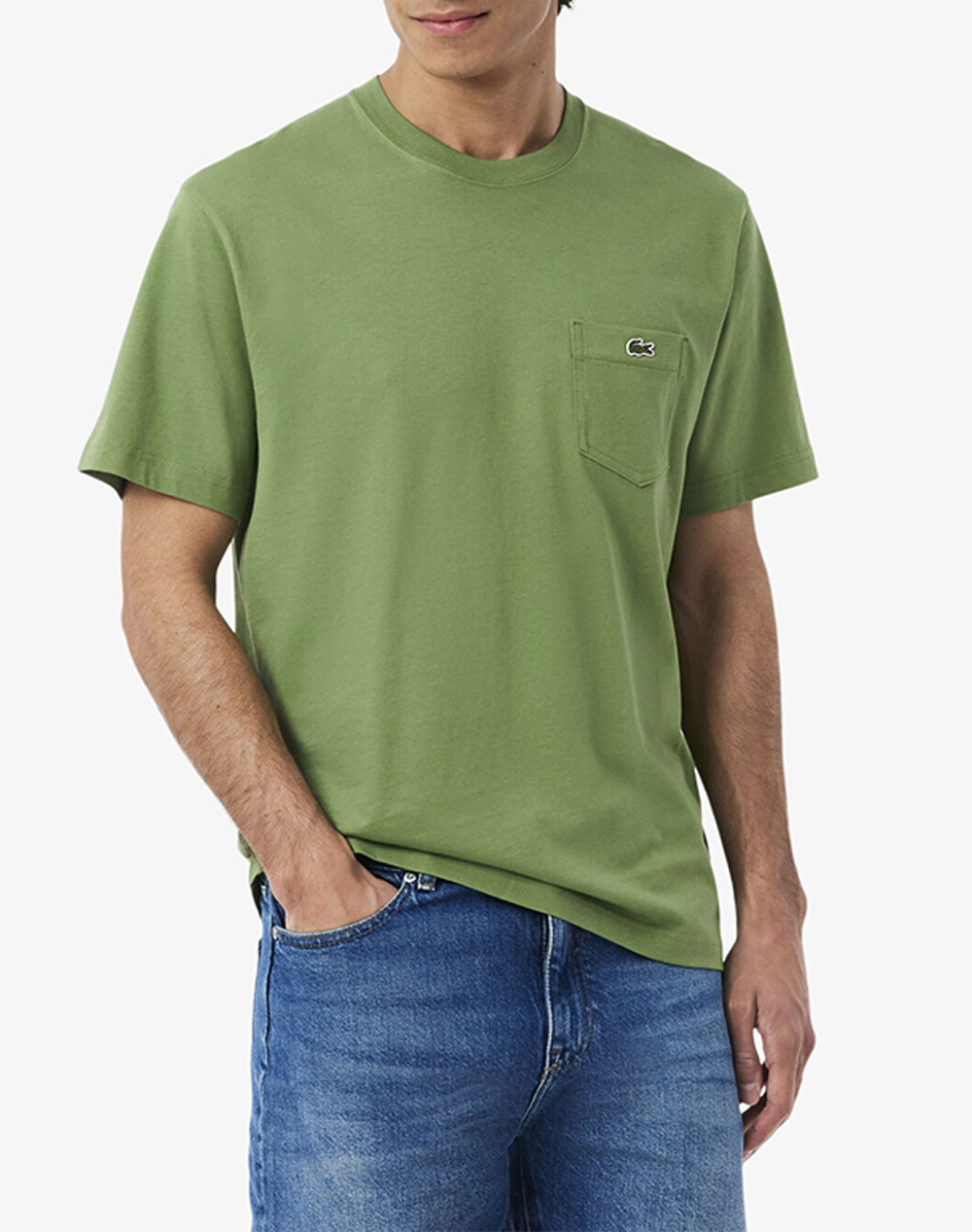 LACOSTE ΜΠΛΟΥΖΑ ΚΜ 3TH2827-02M Green