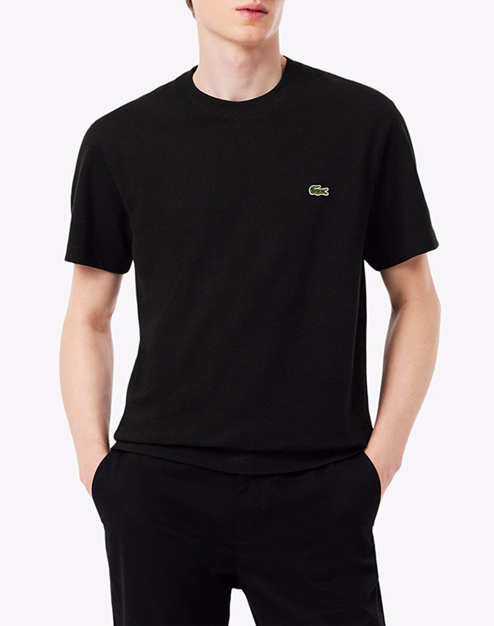 LACOSTE ΜΠΛΟΥΖΑ ΚΜ TEE-SHIRT SS 3TH0629-031 Black