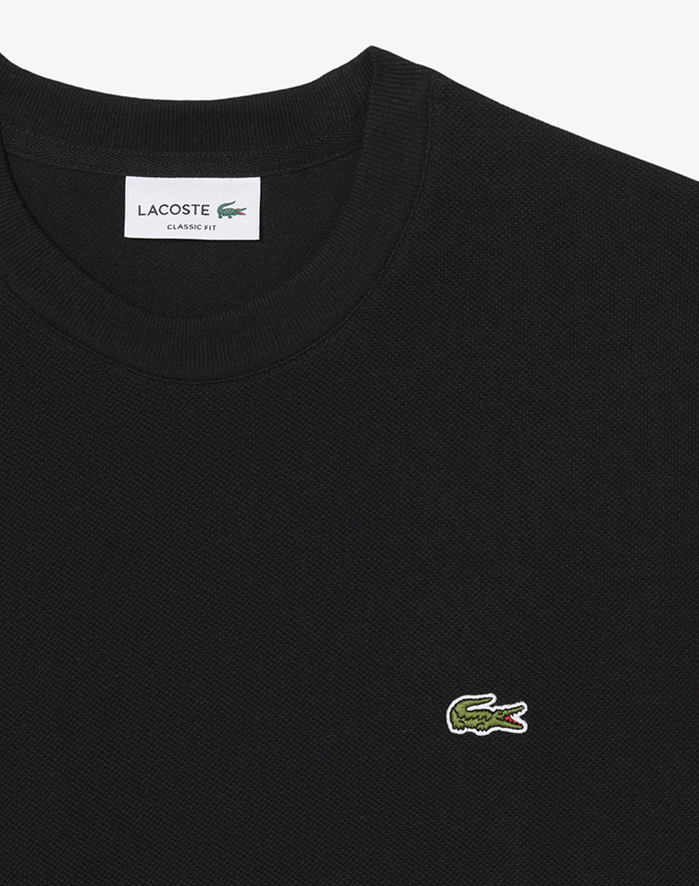 Lacoste Μπλούζα Κμ Tee-Shirt Ss 3Th0629-031 Black ανδρικά ρούχα μπλούζες T-Shirt Politikos Shop Πολιτικός