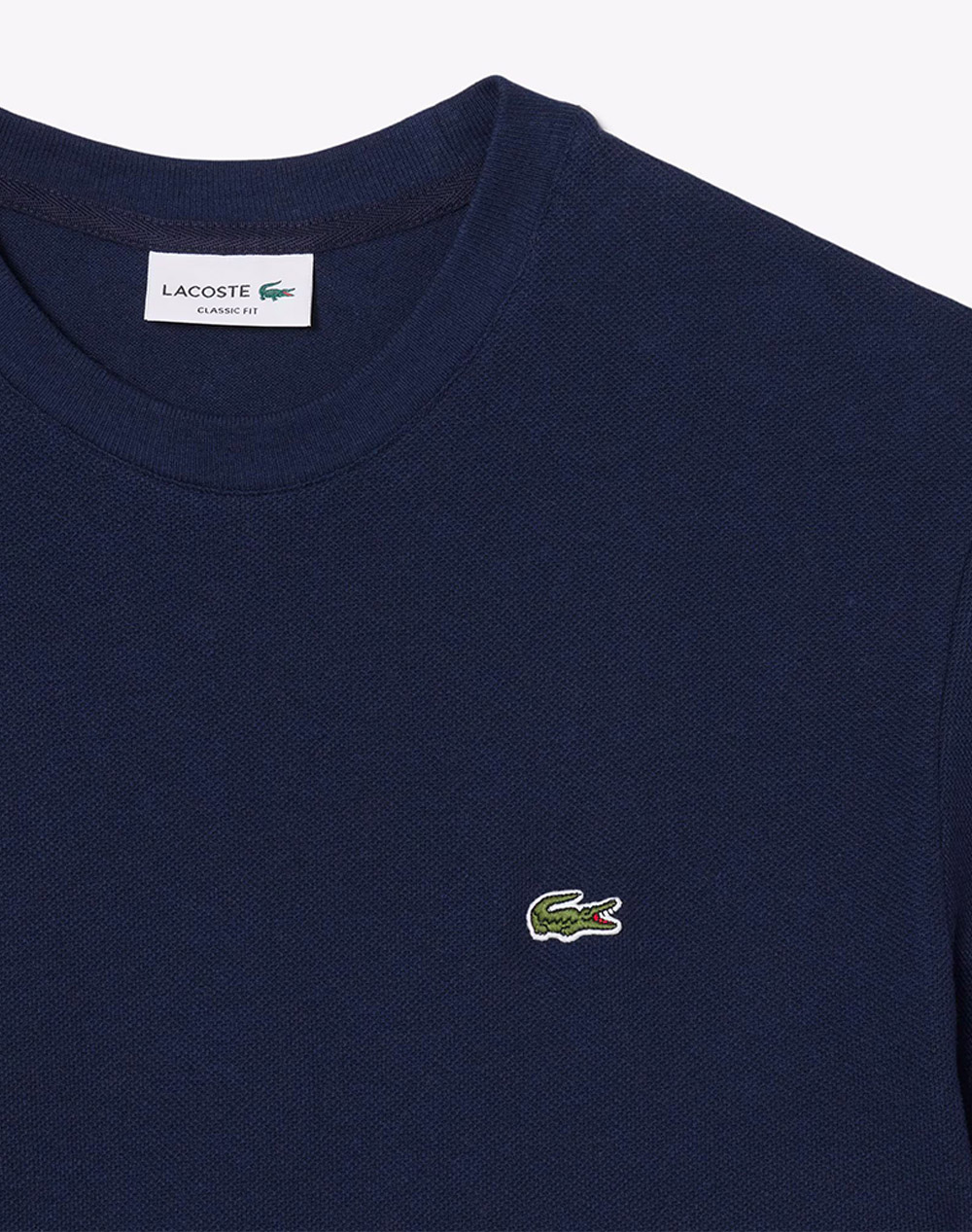 Lacoste Μπλούζα Κμ Tee-Shirt Ss 3Th0629-166 Navyblue ανδρικά ρούχα μπλούζες T-Shirt Politikos Shop Πολιτικός