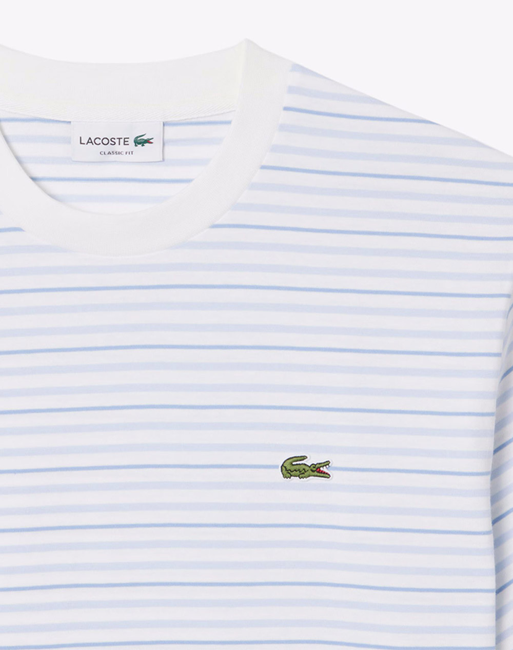 Lacoste Μπλούζα Κμ Tee-Shirt Ss 3Th0874-Wb5 Lightblue ανδρικά ρούχα μπλούζες T-Shirt Politikos Shop Πολιτικός