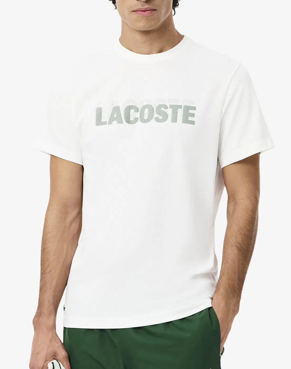 LACOSTE ΜΠΛΟΥΖΑ ΚΜ TEE-SHIRT SS 3TH0217-737 White