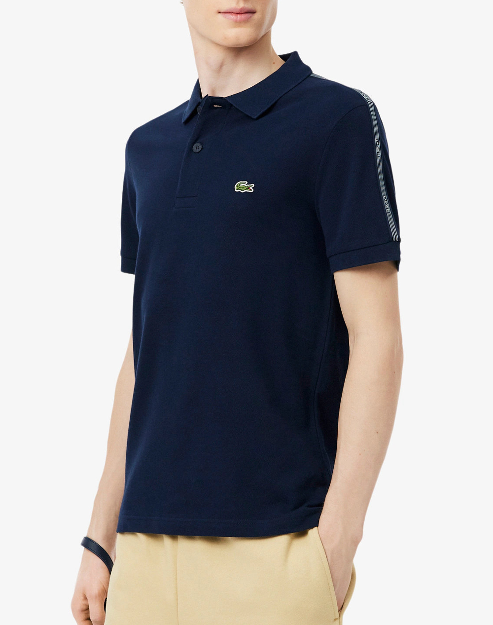 LACOSTE ΜΠΛΟΥΖΑ ΠΟΛΟ ΚΜ 3PH0897-166 NavyBlue