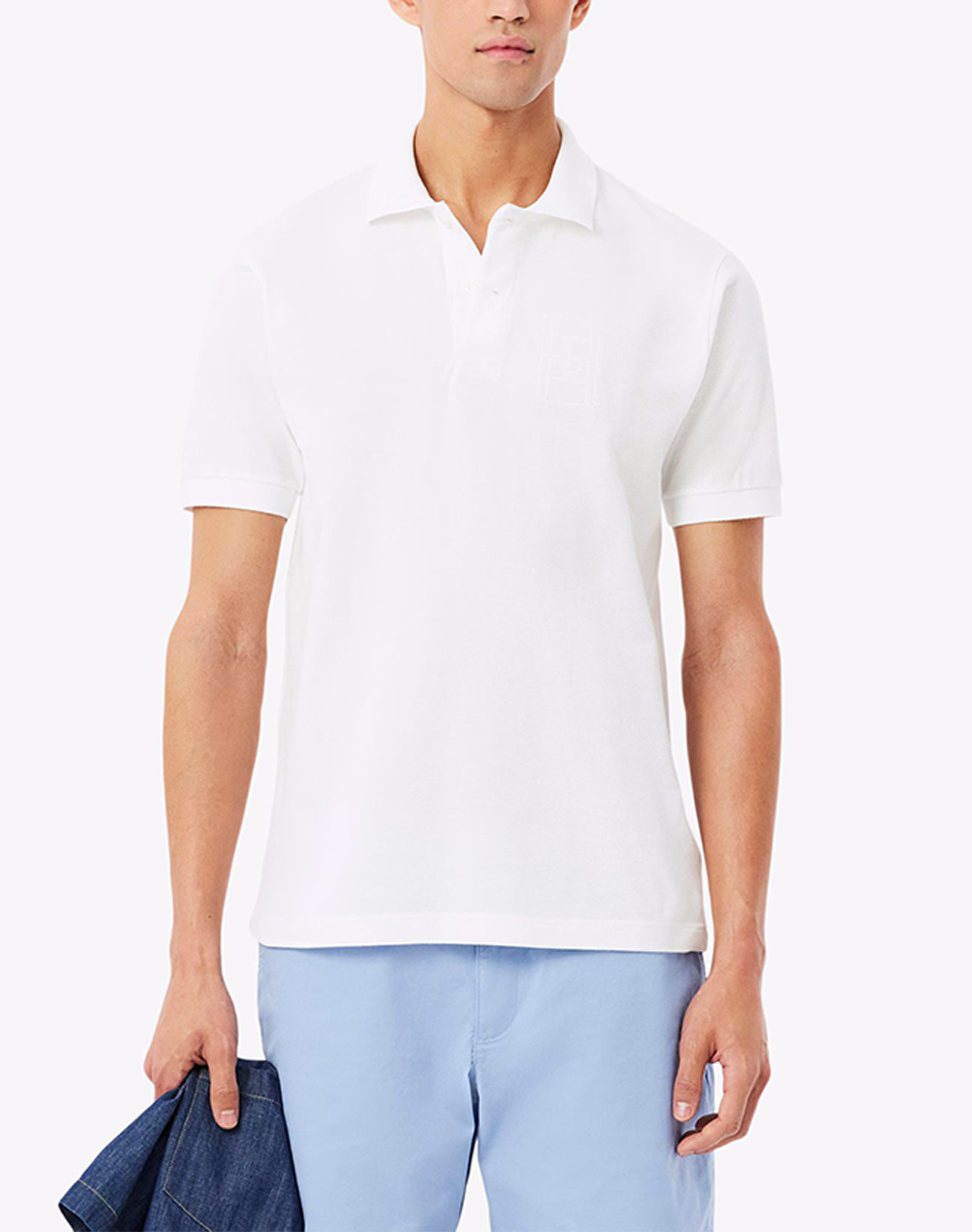 LACOSTE ΜΠΛΟΥΖΑ ΠΟΛΟ ΚΜ POLO SS 3PH1751-001 White