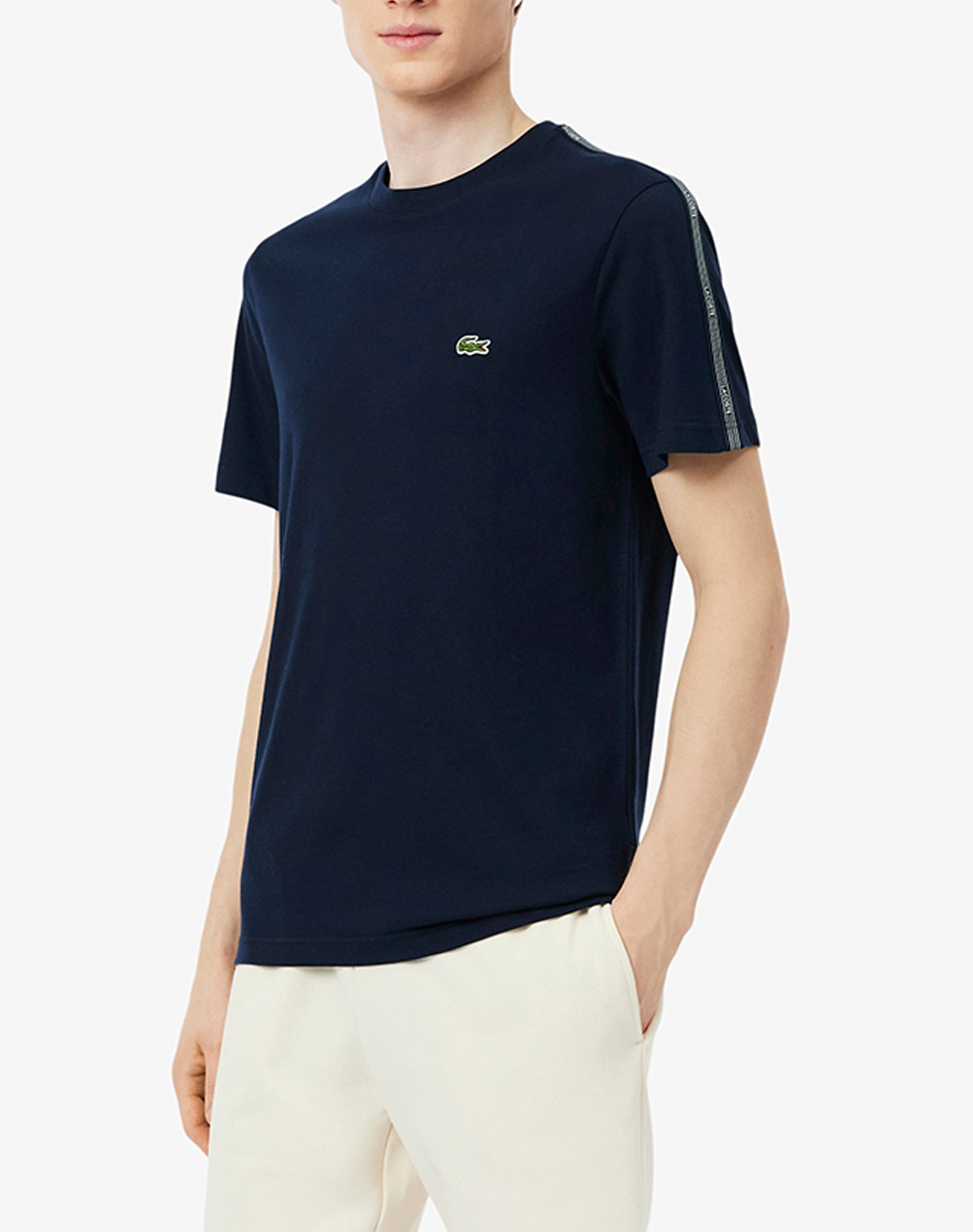 LACOSTE ΜΠΛΟΥΖΑ ΚΜ 3TH0888-166 NavyBlue