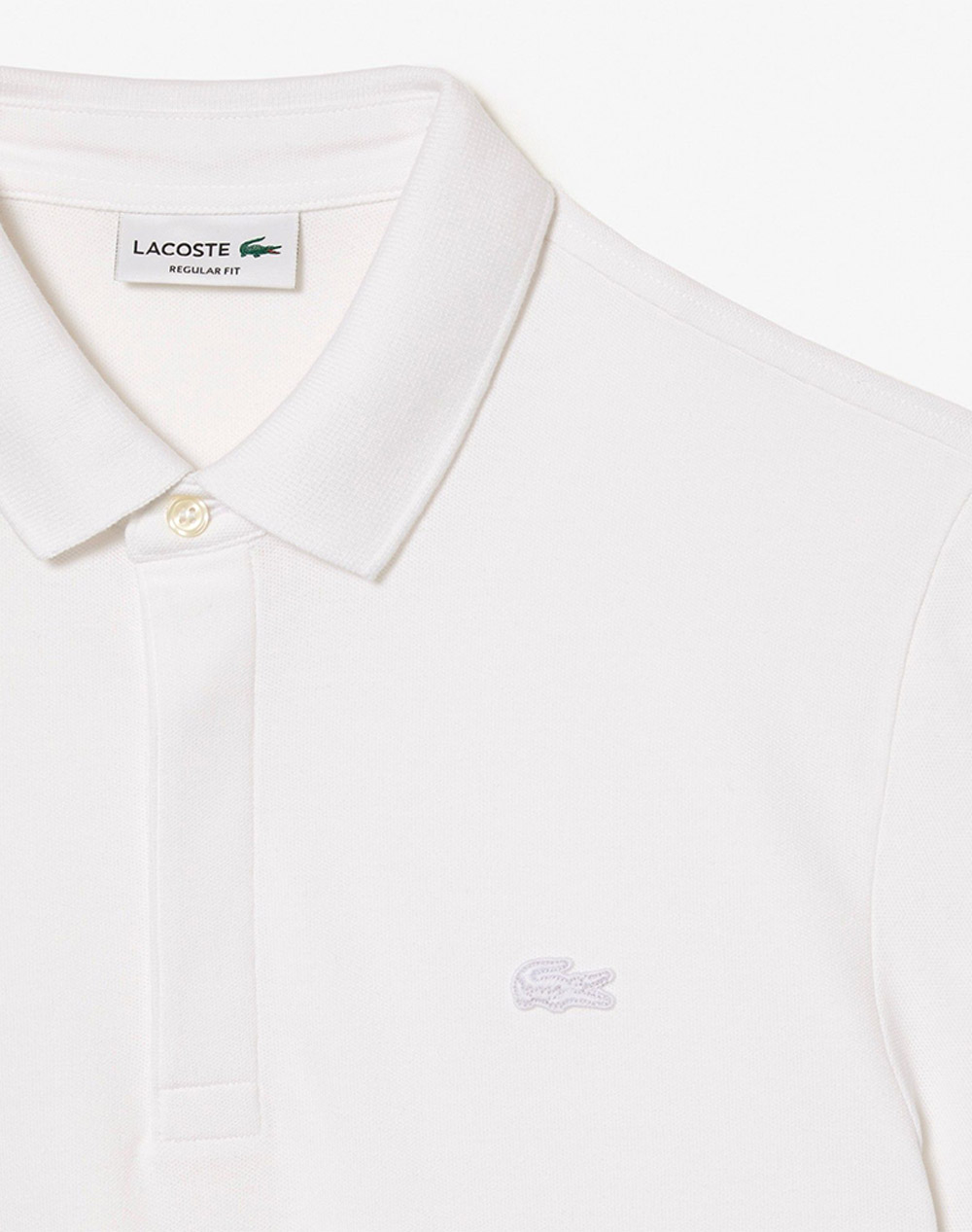 Lacoste Μπλούζα Κμ Polo Ss 3Ph5522-001 White ανδρικά ρούχα μπλούζες Politikos Shop Πολιτικός
