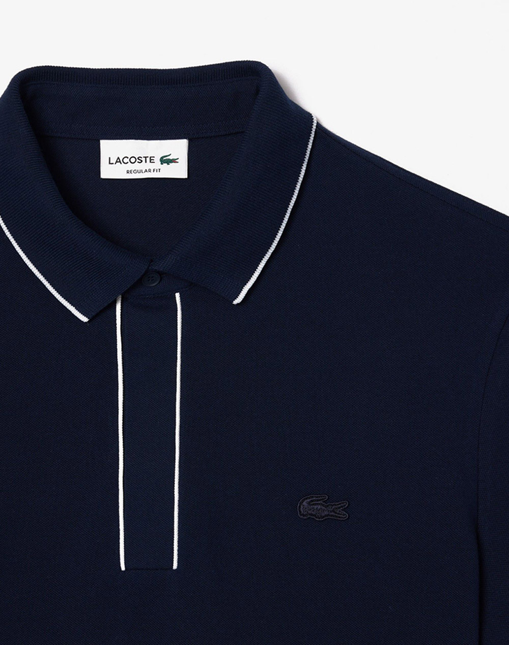 Lacoste Μπλούζα Πολο Κμ Polo Ss 3Ph8184-166 Navyblue ανδρικά ρούχα μπλούζες Politikos Shop Πολιτικός
