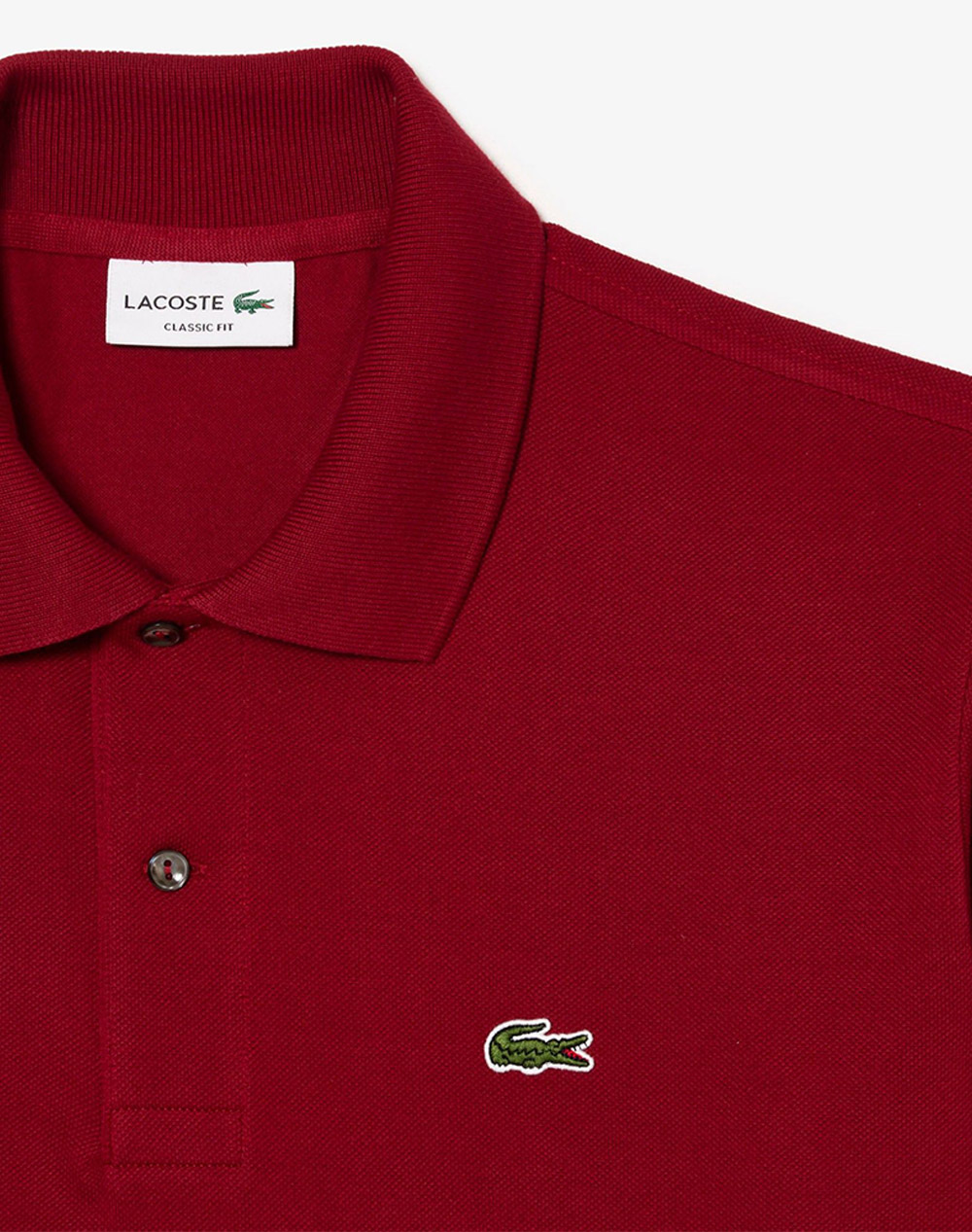Lacoste Μπλούζα Κμ Polo Ss 3L1212-476 Bordeux ανδρικά ρούχα μπλούζες Politikos Shop Πολιτικός