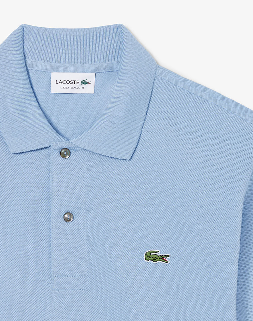Lacoste Μπλούζα Κμ Polo Ss 3L1212-Aey Ciel ανδρικά ρούχα μπλούζες Politikos Shop Πολιτικός