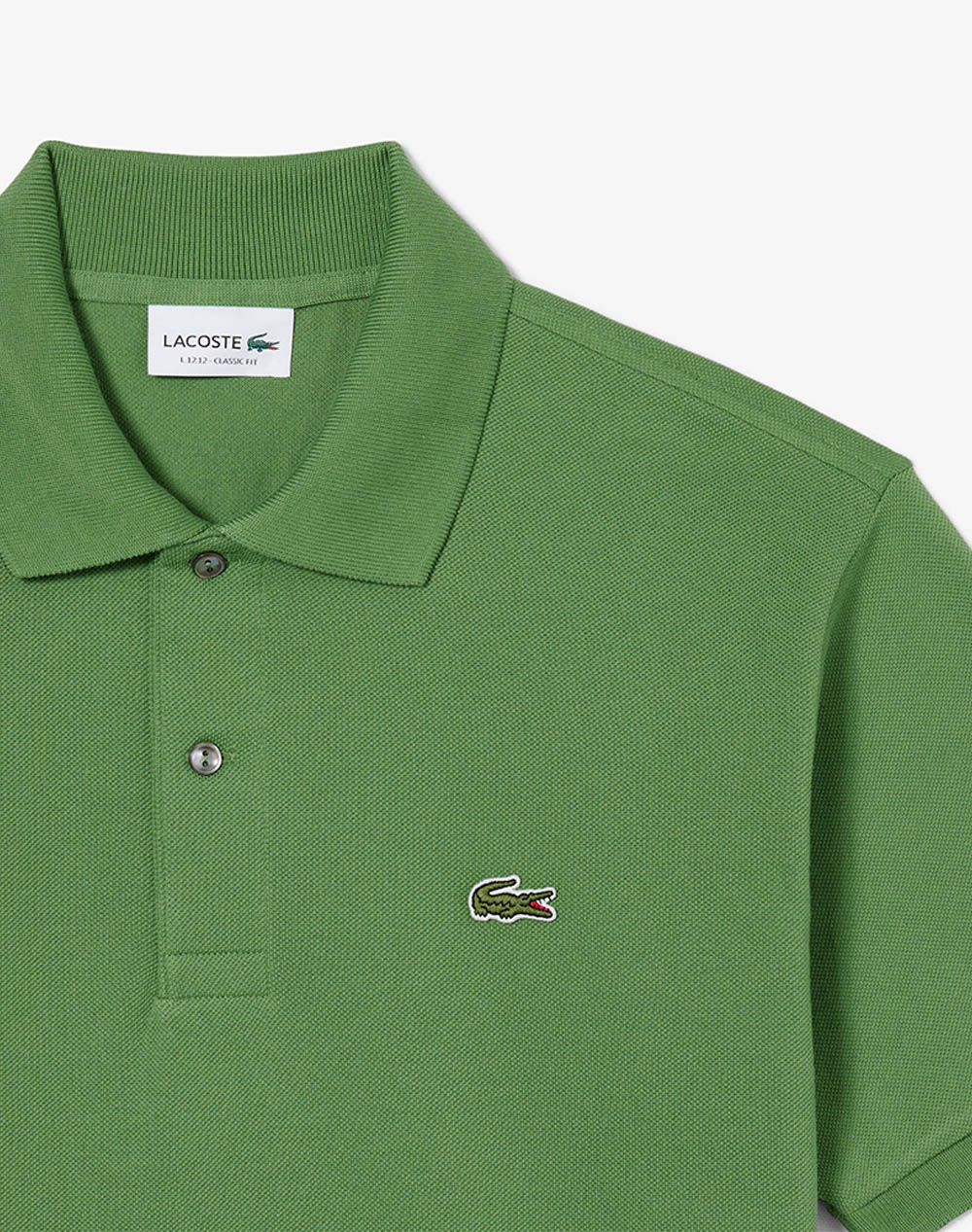 Lacoste Μπλούζα Κμ Polo Ss 3L1212-02M Green ανδρικά ρούχα μπλούζες Politikos Shop Πολιτικός