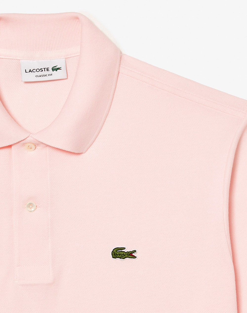 Lacoste Μπλούζα Κμ Polo Ss 3L1212-T03 Lightpink ανδρικά ρούχα μπλούζες Politikos Shop Πολιτικός