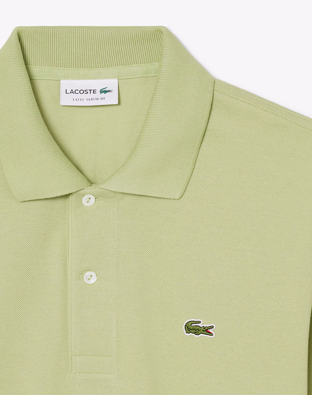 Lacoste Μπλούζα Κμ Polo Ss 3L1212-Uyb Lime ανδρικά ρούχα μπλούζες Politikos Shop Πολιτικός