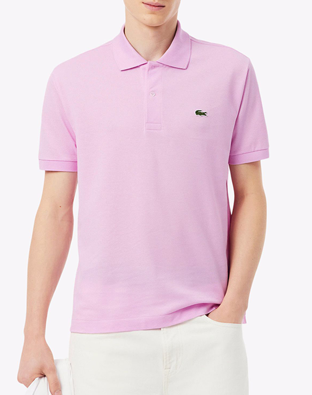 LACOSTE ΜΠΛΟΥΖΑ ΚΜ POLO SS 3L1212-Z4H Pink