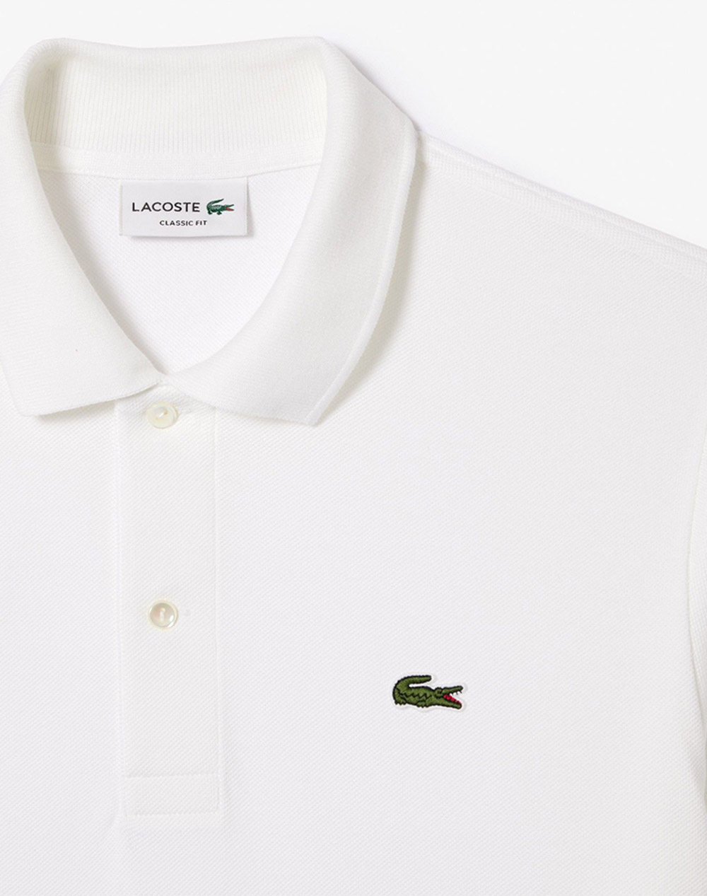 Lacoste Μπλούζα Κμ Polo Ss 3L1212-001 White ανδρικά ρούχα μπλούζες Politikos Shop Πολιτικός