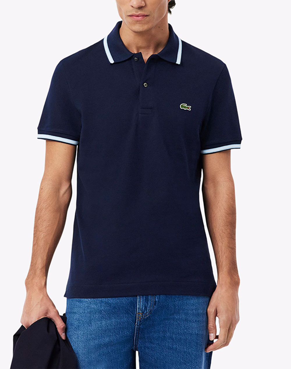 LACOSTE ΜΠΛΟΥΖΑ ΚΜ 3PH9875-166 NavyBlue