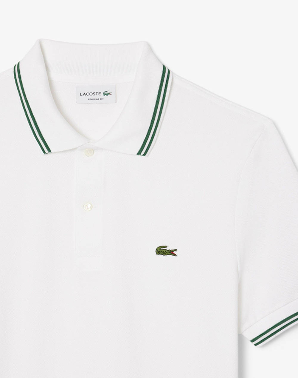 Lacoste Μπλούζα Κμ Polo Ss 3Ph9875-001 White ανδρικά ρούχα μπλούζες Politikos Shop Πολιτικός