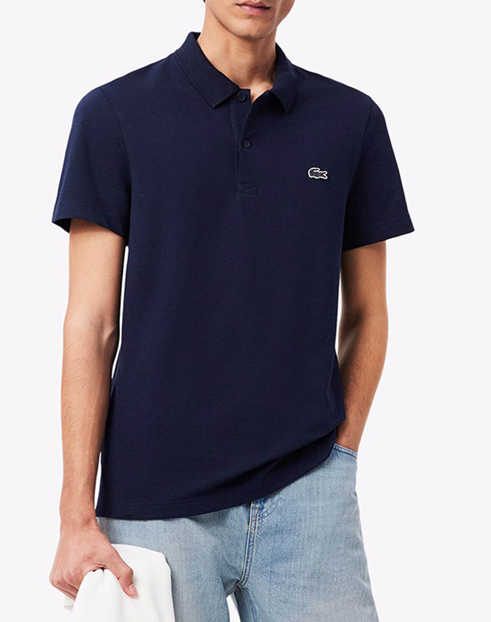 LACOSTE ΜΠΛΟΥΖΑ ΠΟΛΟ ΚΜ POLO SS 3DH5522-166 NavyBlue