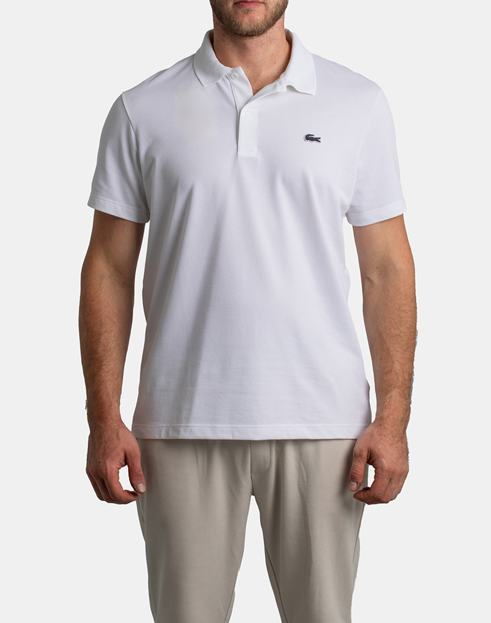 LACOSTE ΜΠΛΟΥΖΑ ΠΟΛΟ ΚΜ POLO SS 3DH5522-001 White