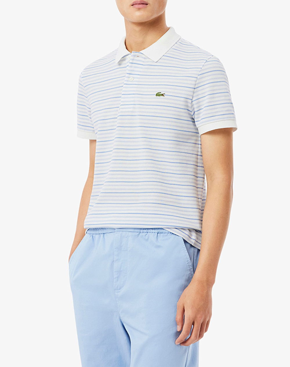LACOSTE ΜΠΛΟΥΖΑ ΠΟΛΟ ΚΜ 3PH0871-WB5 LightBlue