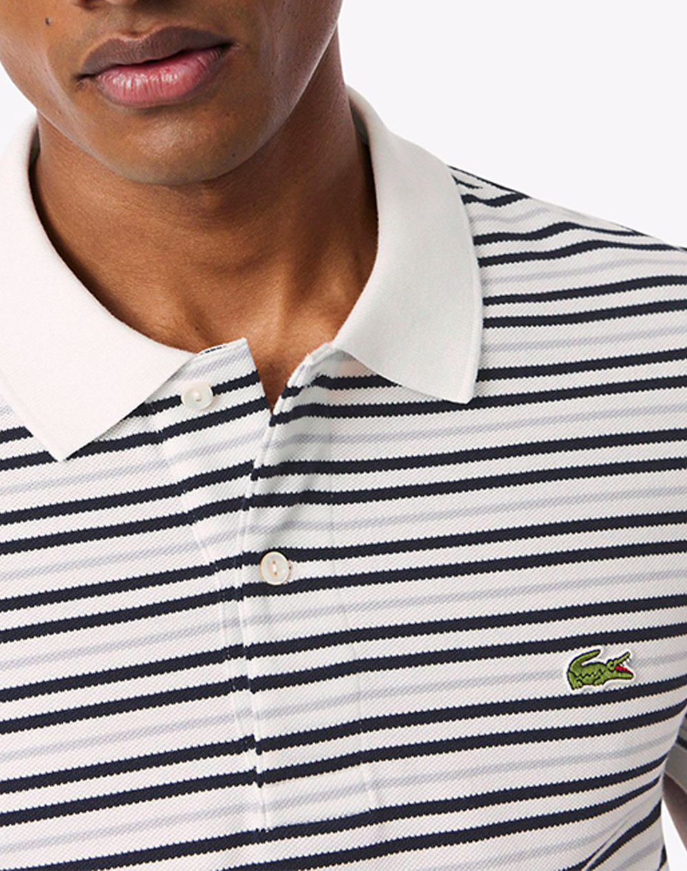 Lacoste Μπλούζα Πολο Κμ 3Ph0871-7Xi Multi ανδρικά ρούχα μπλούζες Polo Politikos Shop Πολιτικός
