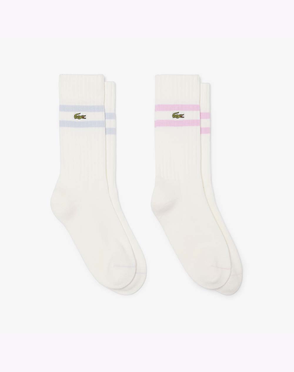 LACOSTE ΚΑΛΤΣΕΣ ΣΕΤ 2 ΤΕΜ SOCKS 3RA6842-22I OffWhite
