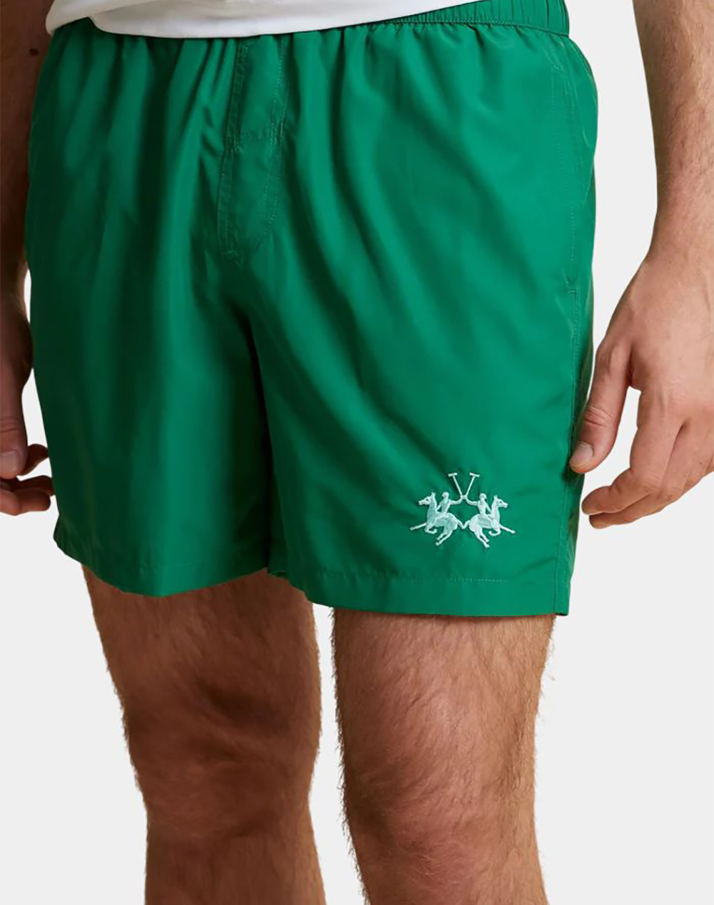 La Martina Μαγιώ Man Swimsuit Nylon 3Lmmcm001-03049 Green ανδρικά ρούχα μαγιό Σορτς Politikos Shop Πολιτικός